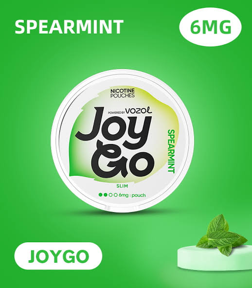 nic pouches JoyGo cool mint 6mg